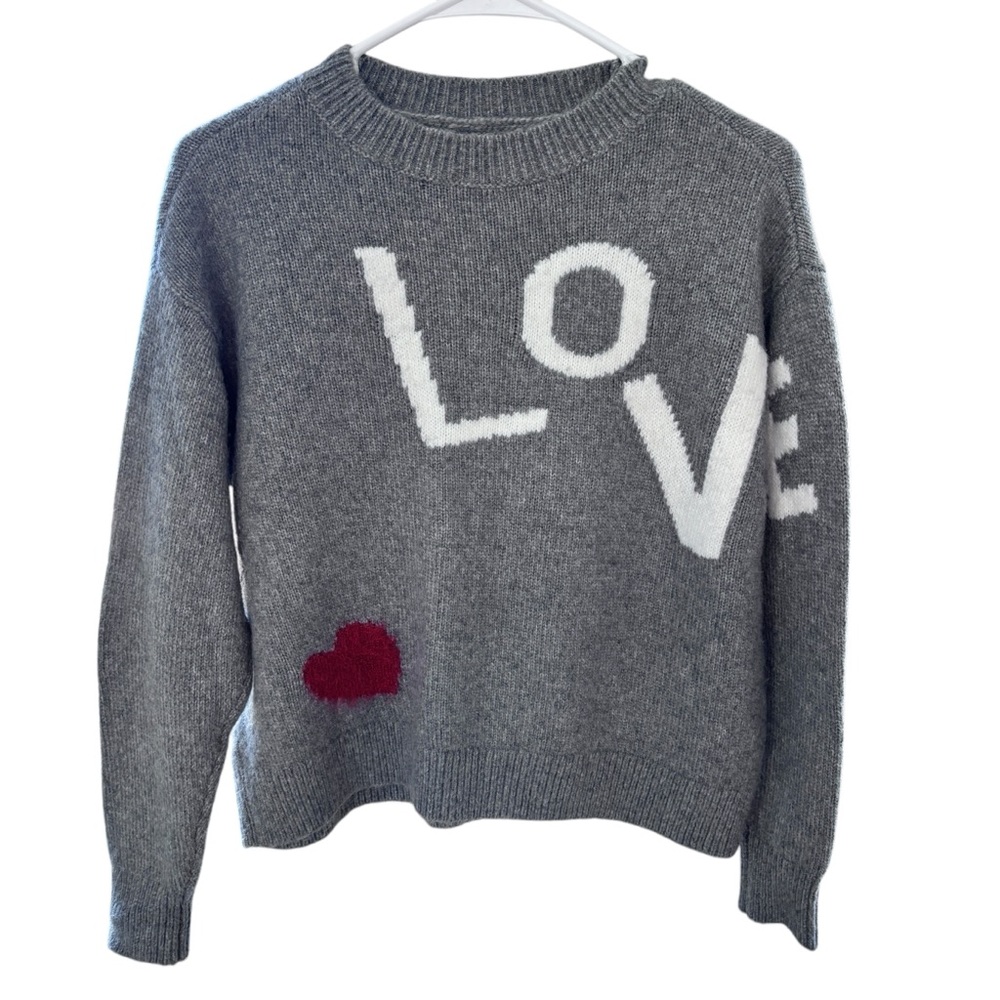 Lou & Grey Women’s Wool Blend Love Sweater Sz S